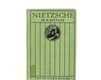 FRIEDRICH NEITZSCHE - Maximilian A. Mügge - Die Bücher des Volkes - Hardcover Buch