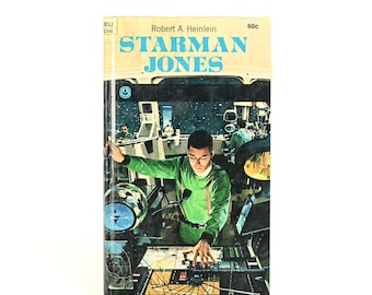 August 1972 Edition - STARMAN JONES - Robert A. Heinlein - Sci-fi Hardback Book