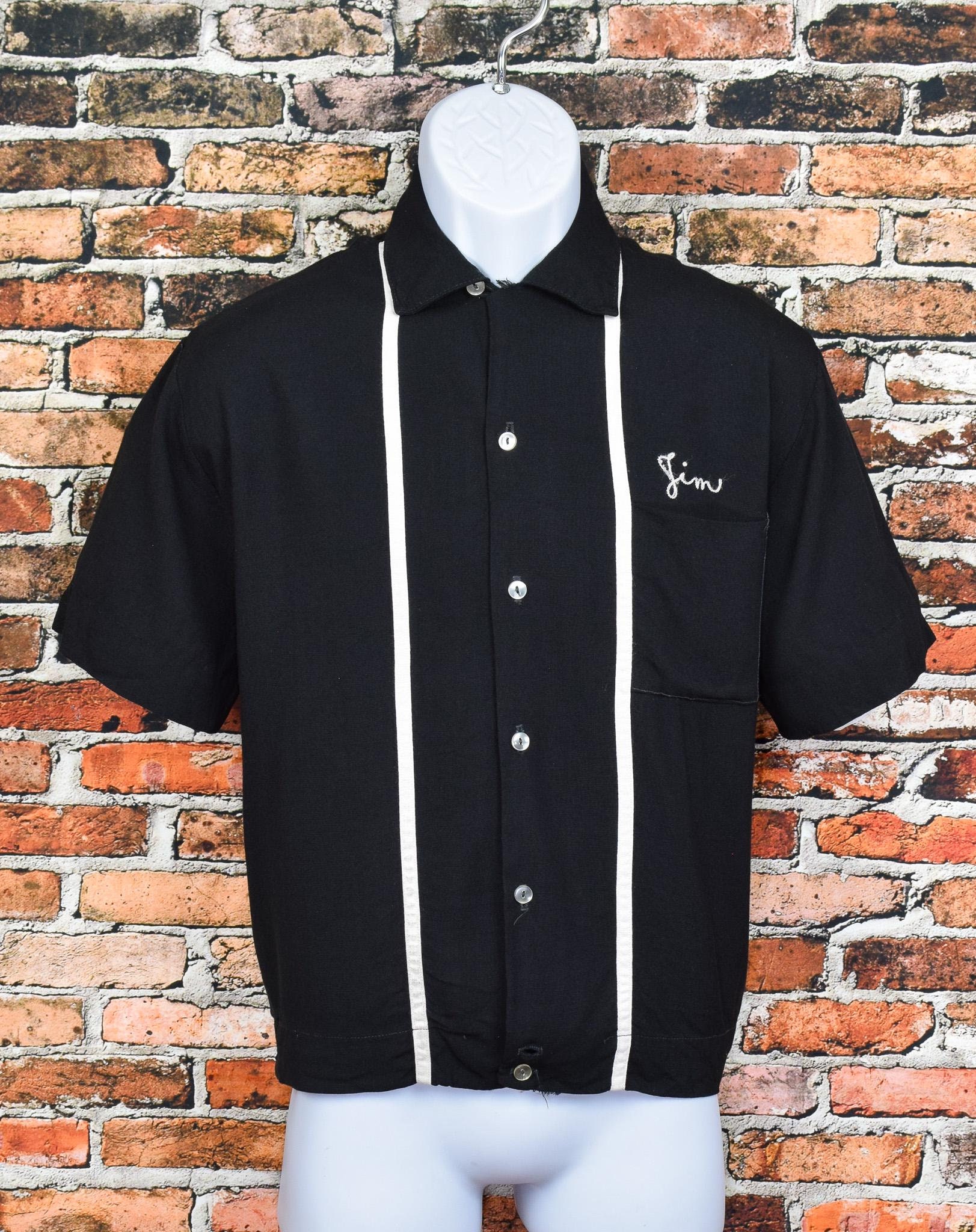 RARE Vintage Men's 1950s Black ANGELTOWN 