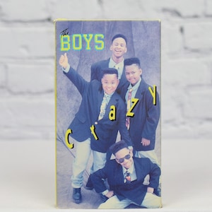 RARE The Boys Crazy - 1990 MCA Records Motown R&B Group VHS