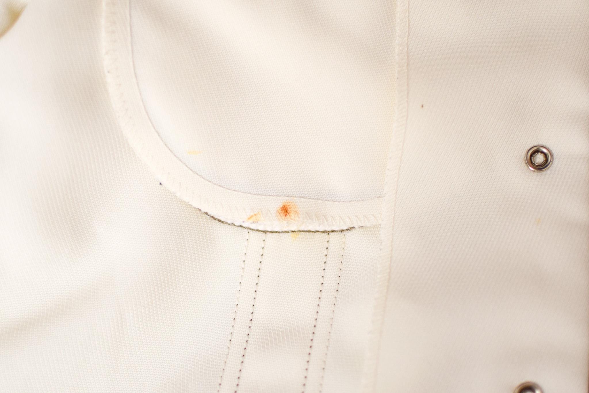 Vintage Men's 70s Levi's Panatela Tops White Long Sleeve