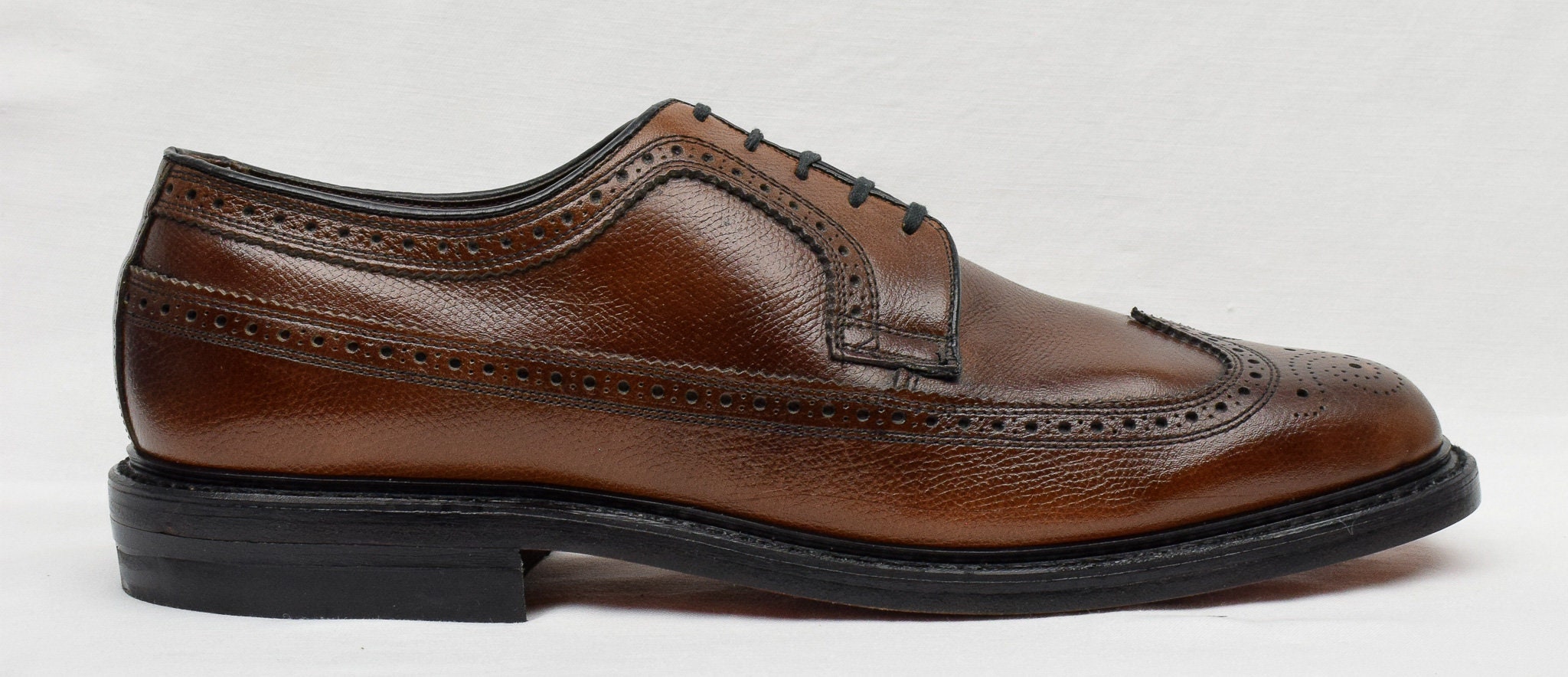 chinese dress ladies 30s Brown Leather Lace up Dress Shoes, Florsheim – The Hip Zipper Nashville main image 0