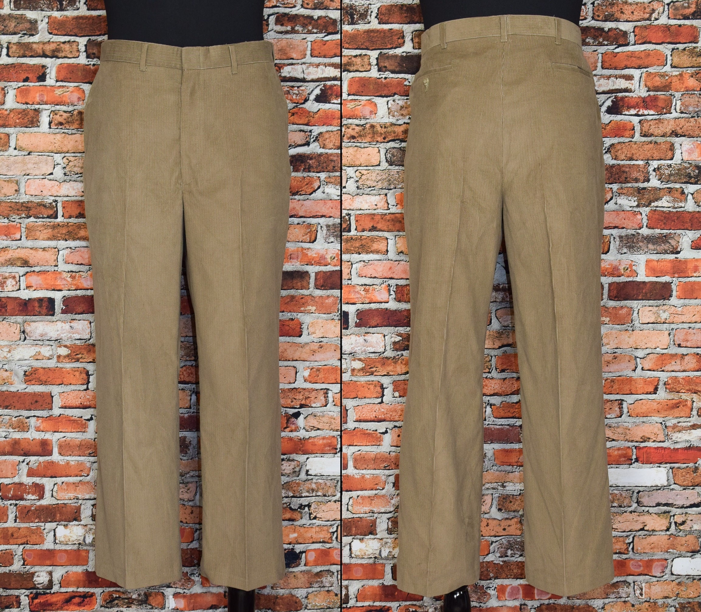 1970s vintage USA wool poly buggy Slacks - メルカリ