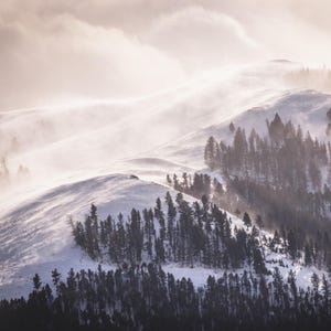 Lamar Valley Print | Yellowstone Print | Yellowstone Canvas | National Parks Print | Winter Yellowstone | Yellowstone Wall Art | Lamar Photo
