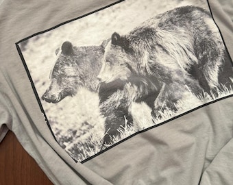 399 Grizzly T-shirt | Grizzly 399 | 399 Bear | Grizzly Photo | Outdoor Wear | Wildlife Print | Adventure T-shirt | 399 T-shirt | Bear Shirt