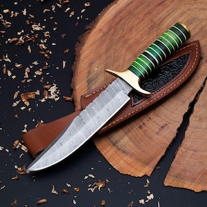 Handgefertigte Hirsch Horn Bowie Messer Jagdmesser Trauzeugen Geschenke Benutzerdefinierte gravierte Messer Personalisierte Hirschgeweihmesser für Männer Geburtstagsgeschenke