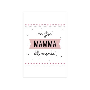 Miglior Mamma del Mondo! Poster in carta opaca premium