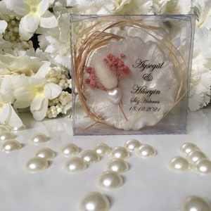 Epoxy Magnet, Baptism Gift, Engagement Party Favor, Nikkah Favor Henna Party Gift, Baby Shower, Wedding favor,  Islamic favor, Bridal favors