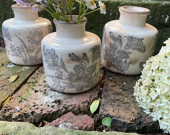 Vase Keramik Deko Vintage Landhaus