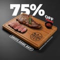 BBQ Cutting Board, Custom Grilling Gifts for Him, Gift for Men, Dad Christmas Gift for Guy, Husband Grill Gift, Grandpa Gift, Boyfriend Gift