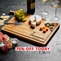 Personalized Bamboo Cutting Board, Engraved Wedding Charcuterie Board, Custom Christmas Gift, Gift for Her, Family Gift, Gifts for Parents