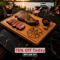 BBQ Cutting Board, Fathers day gift for Dad, Custom Grilling Gifts for Him, Gift for Men, Guy, Husband, Grandpa Gift, Boyfriend Gift