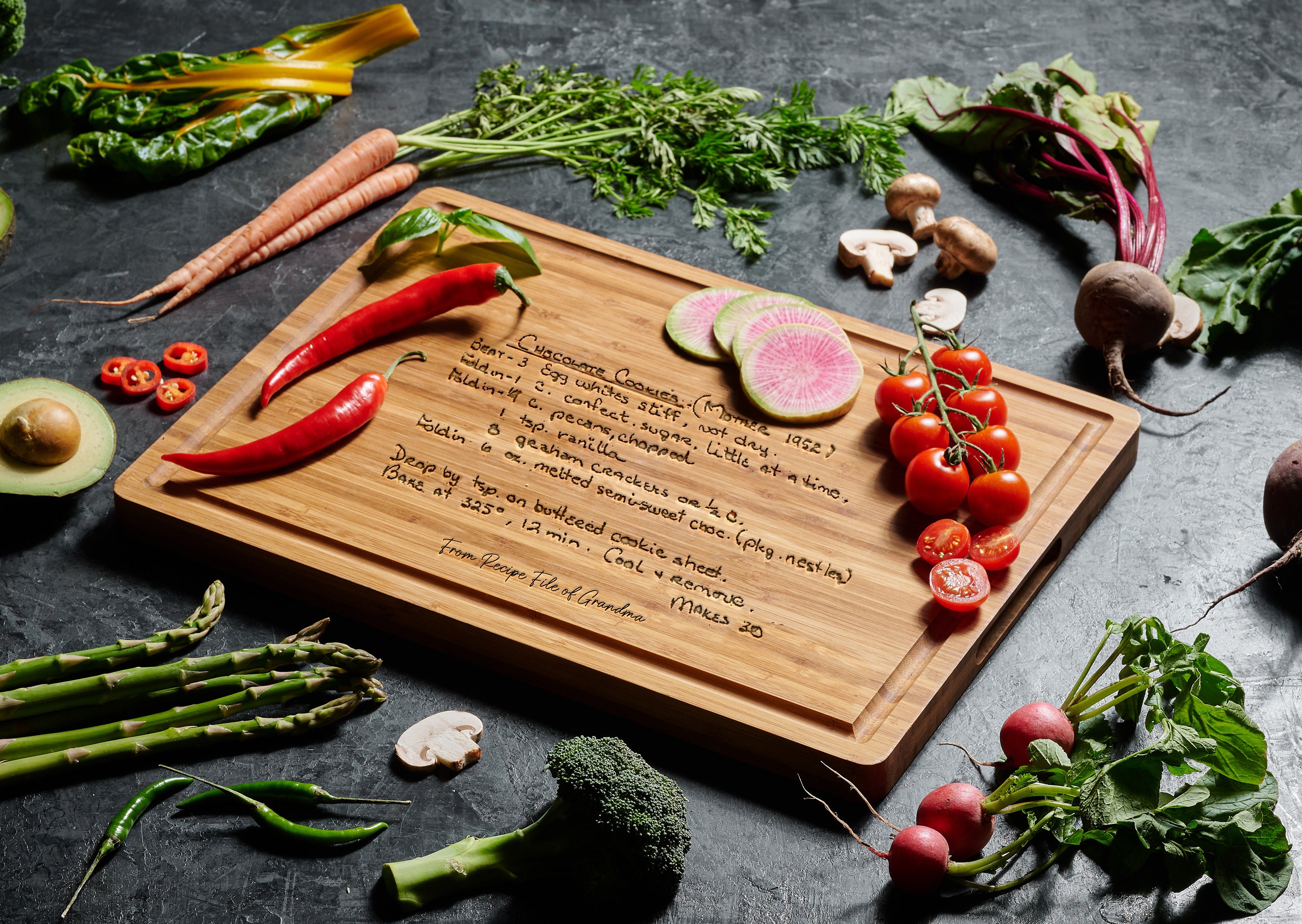 Recipe Personalized Cutting Board - Make a Gift for Mom with Her