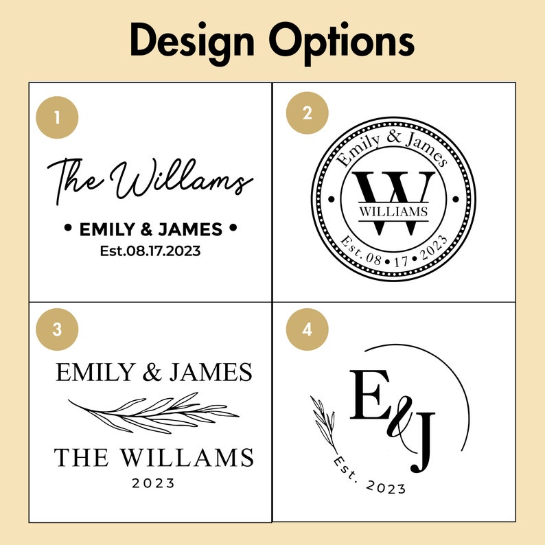 Wedding Gift Personalized Coasters Set, Custom Wood Engraved Anniversary Gift for Her, Engagement, Bridal Shower, New Home, Valentines Gift,