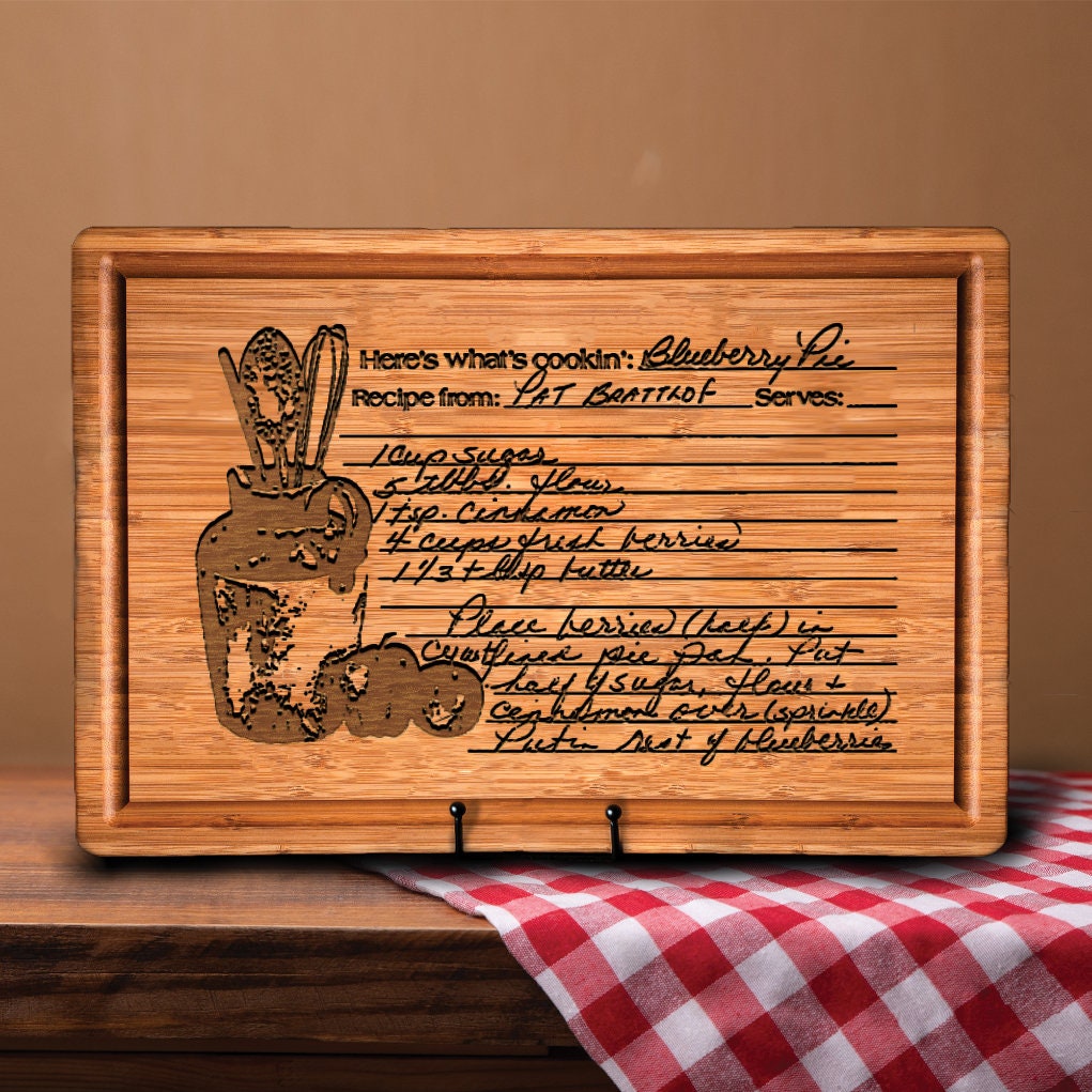 4-Pack Bamboo Cutting Board Set With Holder – Over-Sink, Dual-Side, Juice Groove, Built-In Handles (3 Sizes) – Great Gift For Moms & Cooks