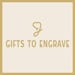 GiftsToEngrave store logo