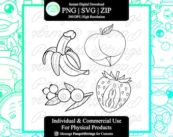 Archivo SVG de fruta desnuda