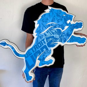 Detroit Lions LED sign