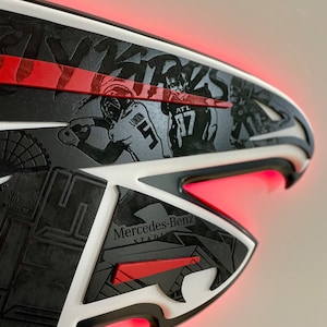 Atlanta Falcons LED Sign - Etsy
