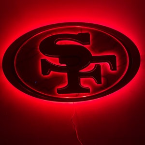 Front Lit San Francisco 49ers sign image 9