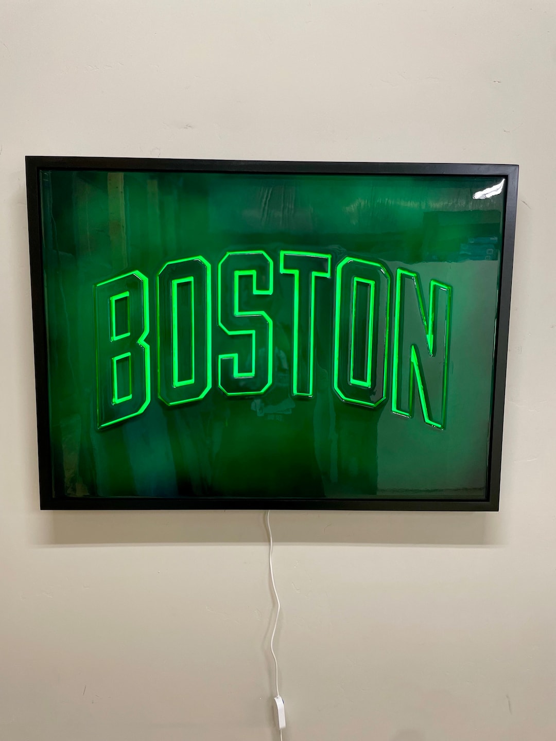 Boston LED Sign - Etsy
