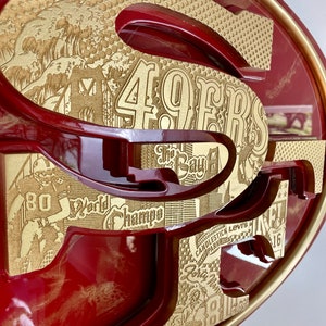 Front Lit San Francisco 49ers sign image 6