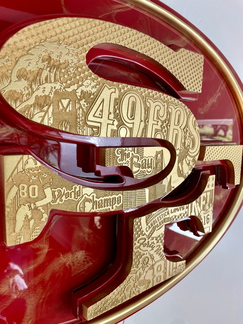 Front Lit San Francisco 49ers sign image 6