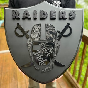 Las Vegas Raiders Sign (blk/blk)