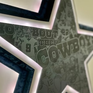 Dallas Cowboys LED sign