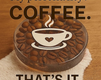 Kaffeeliebhaber Untersetzer - 4er-Set