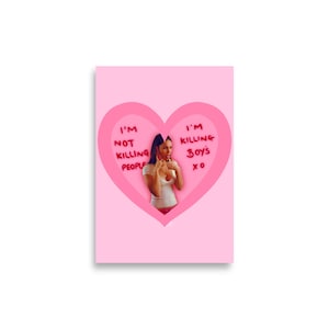 Jennifer&#39;s body megan fox pink heart cute kawaii print lighter scene