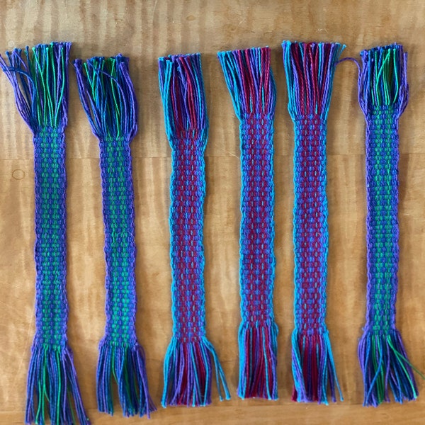 Hand Woven Bookmarks