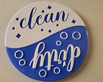 Dishwasher Magnet Clean Dirty indicator