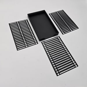 3x5 Karteikartenhalter mit Schablonen