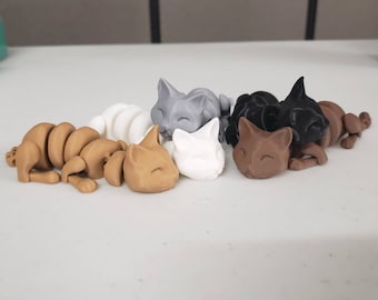 Articulating Lazy Cat. It's a great fidget pet!