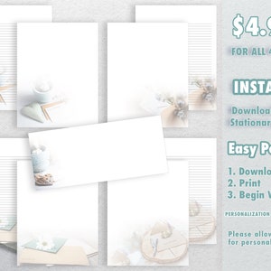 Peaceful Envelopes Collection - INSTANT Download JW Stationery Bundle