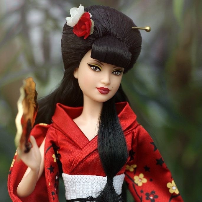 Dolls of the World Japan Barbie Collector Barbie Doll Barbies of the World