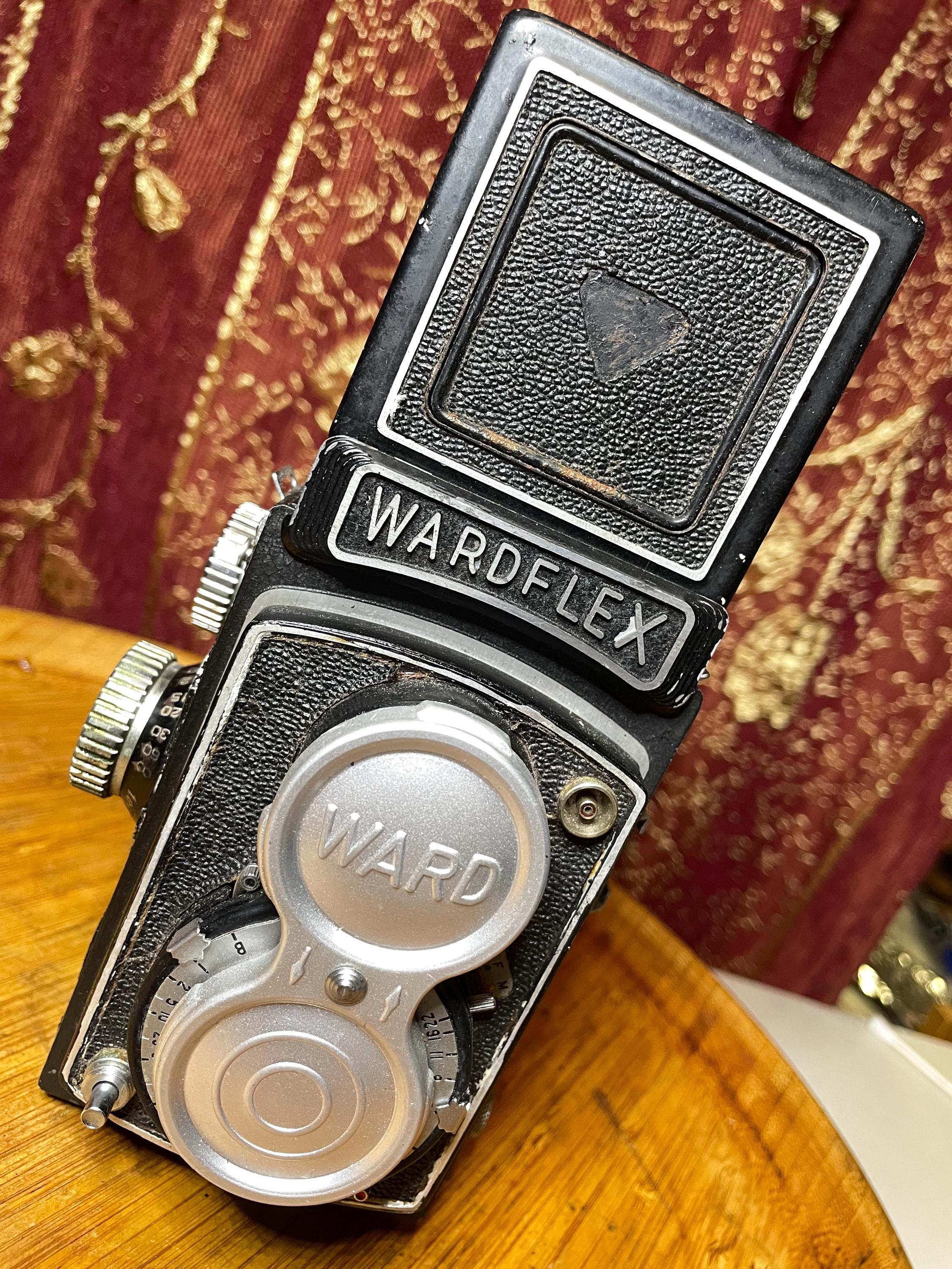 WARDFLEX II 6X6 Medium Format Twin Lens Reflex Camera 120 Film Exc.cond