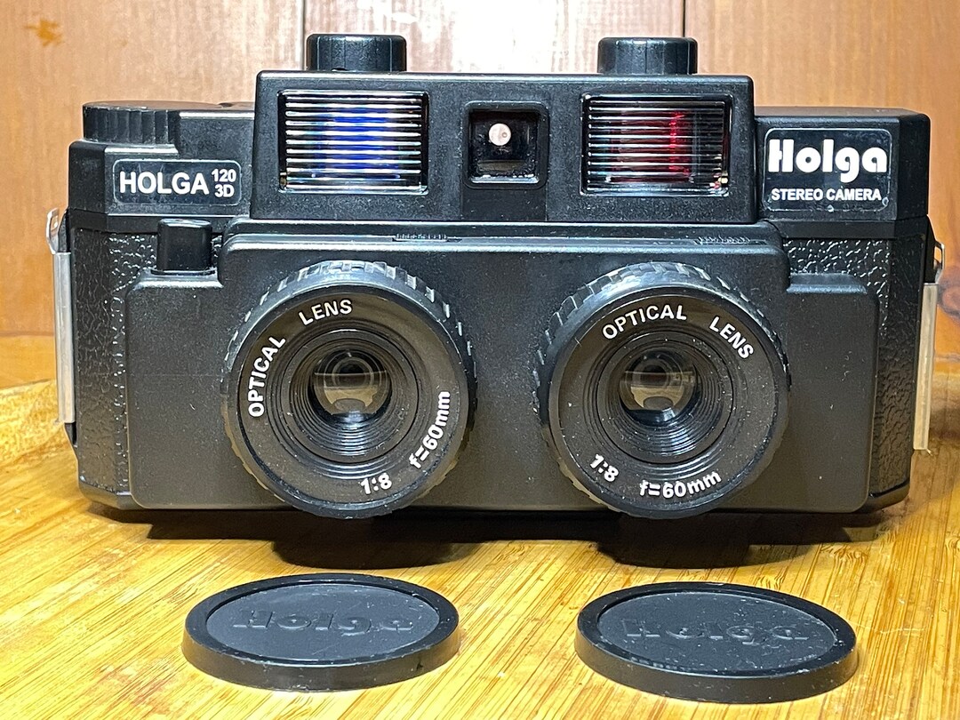 HOLGA Medium Format Stereo Camera 6x6cm 120 Roll Film Etsy