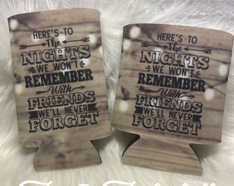 Porta latas térmico Noches que no podemos recordar, tamaño normal o delgado