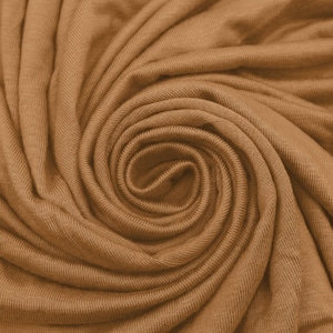 Hazel Heavyweight Rayon Jersey Spandex Knit Fabric par cour - Style 406