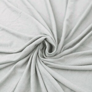 Mint Light Heavyweight Rayon Jersey Spandex Knit Fabric by the Yard - Style 406