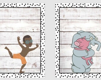 Diverse Childrens Book Character Posters Storybook - Etsy