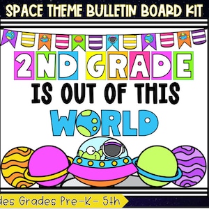 Space Theme Out of This World Bulletin Board and Door Kit