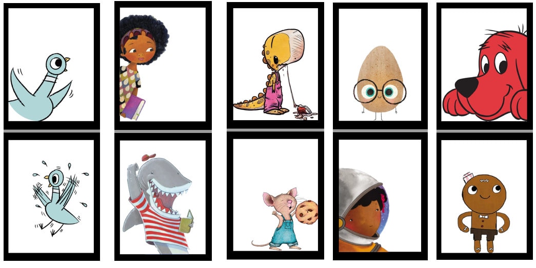 Diverse Childrens Book Character Posters Storybook Etsy