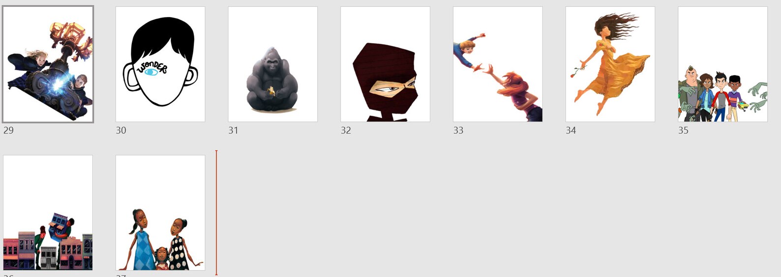 Diverse Book Character Posters for Older Elementary/ Jr. High and ...