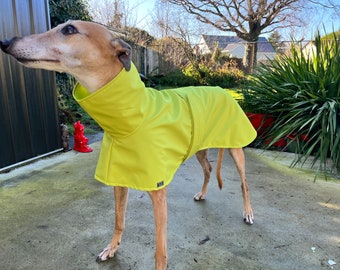 Greyhound Softshell Raincoat, Apple, Size Small, Medium and Large