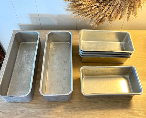 Vintage Aluminum Loaf Pans SOLD INDIVIDUALLY Retro Ovenware Bakeware  Cookware Culinary Bread Micro Worthmore 