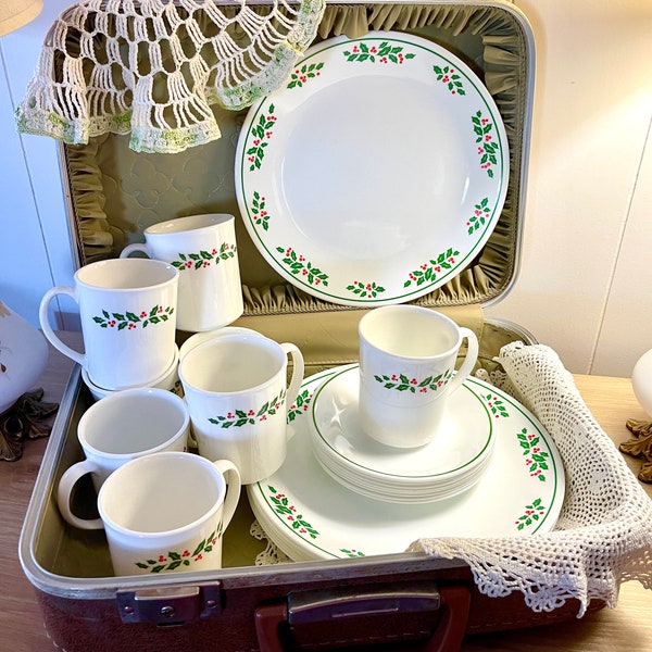 Corelle Christmas Dishes Etsy