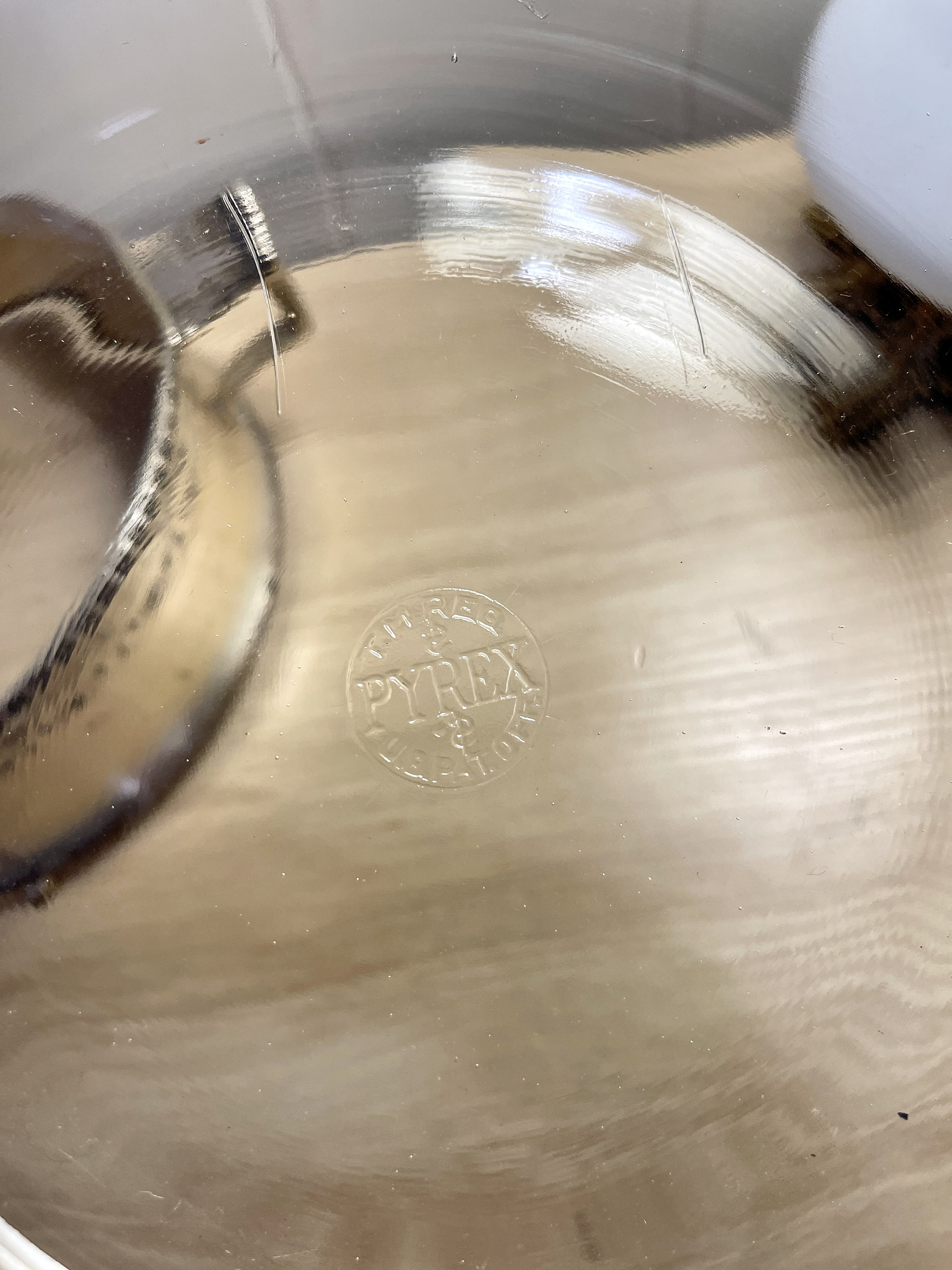 Vintage 1930s Pyrex Art Deco Etched Glass Casserole Dish 023 W/ Lid and ...